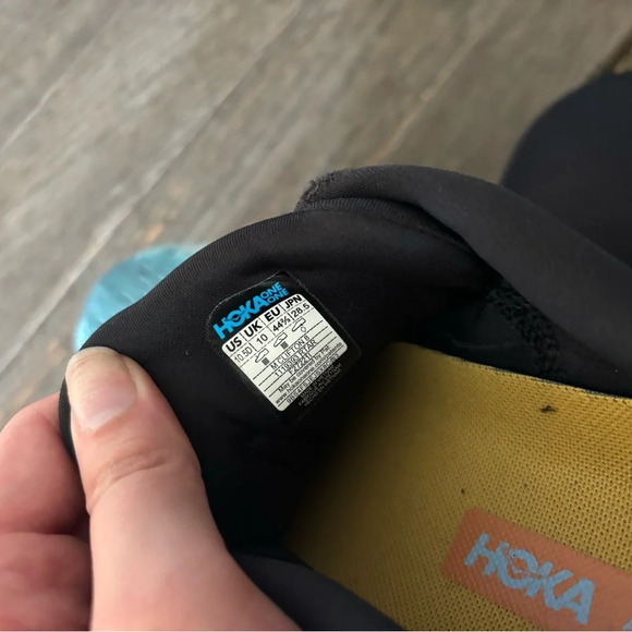 Size 10.5 - Hoka One One Clifton 8 Real Teal - Picture 7 of 7